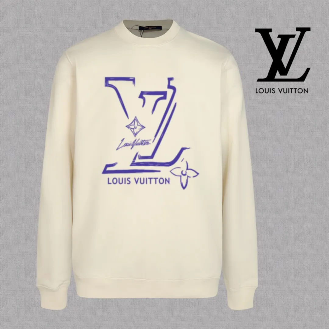🅿️250 hot style on the shelves🔥❗ 💫〖Louis Vuitton LV〗 Fashionable round neck sweatshirt, casually matched with various styles, it is perfectly handsome😎The whole dress is made of double waistcoats, which makes the whole dress more three-dimensional. Not ordinary factories can do such fine work. The 2025 spring style counters are on sale, exquisite round neck terry sweatshirt, high-end double-strand pure cotton Customized drawstring ribs are dyed in the same vat and are complete with three standards. The chest craftsmanship adopts a simple and elegant pattern on the chest, which is easy to control for any age group! Fit and comfortable! Customized thickened 440g terry sweatshirt fabric, soft and comfortable to the touch, with a three-dimensional shape! 🙌🏻 It’s also very breathable, so it’s a versatile style that can be worn with any outfit! ✔Color: Black White Apricot Size: S M L XL 2XL